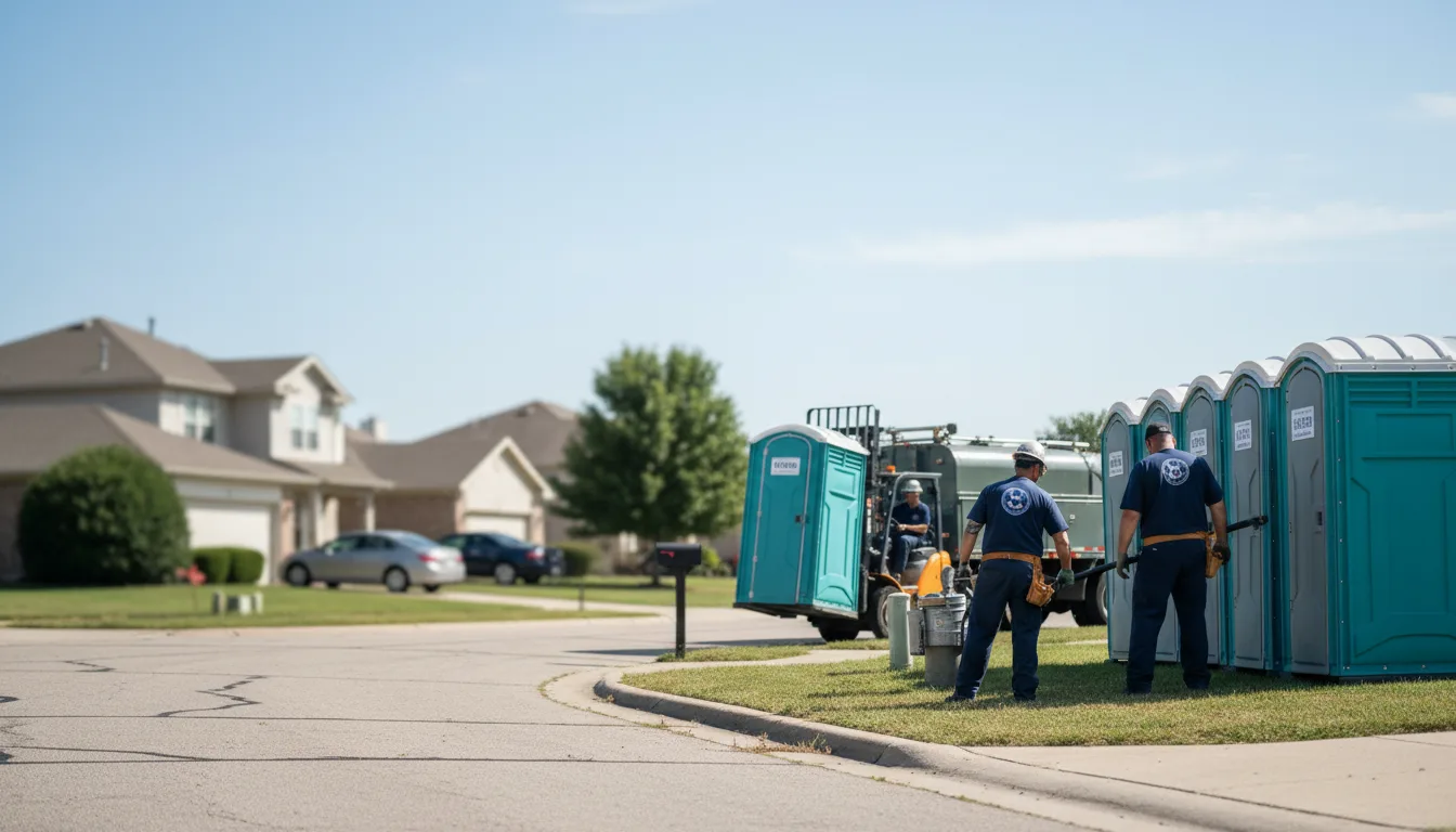 Porta Potty Rental in Spencer, OK near me